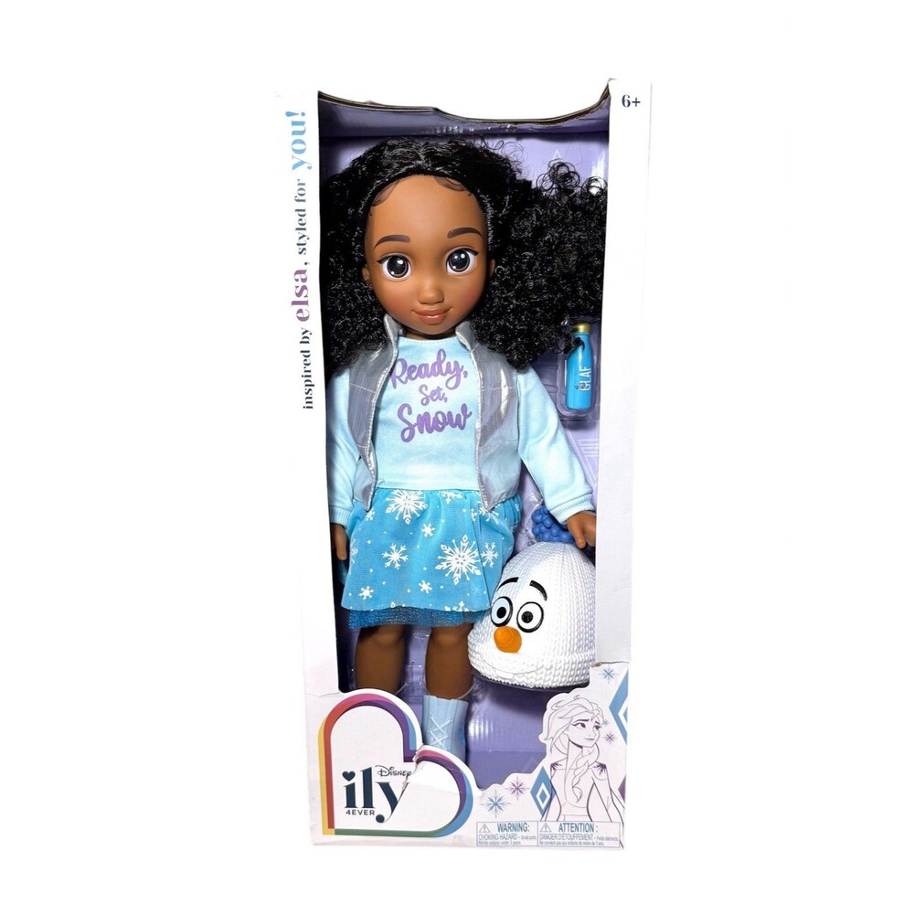Disney ILY 4ever Elsa Inspired 18” Brunette Fashion Doll Frozen Christmas NEW